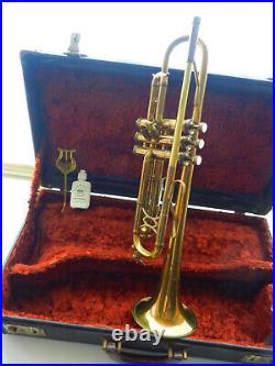 1945 King Liberty By H. N. White Convertible Bb/A Pro Trumpet Excellent Player