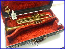 1945 King Liberty By H. N. White Convertible Bb/A Pro Trumpet Excellent Player