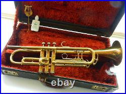 1945 King Liberty By H. N. White Convertible Bb/A Pro Trumpet Excellent Player