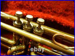 1945 King Liberty By H. N. White Convertible Bb/A Pro Trumpet Excellent Player