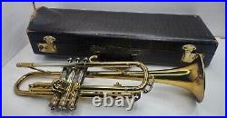 1946 F A Reynolds Professional Trumpet With Case