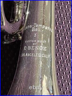 1977 LA Benge Trumpet Resno-Tempered 3 Bell Custom with Bob Reeves Valve Alignment