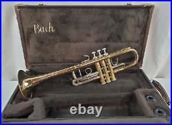 1982 Bach Stradivarius Pro C Trumpet 239 Bell Large Bore Lacquered Brass Nice