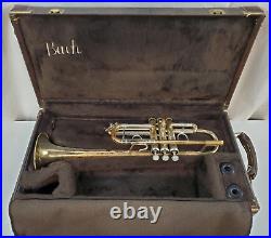 1982 Bach Stradivarius Pro C Trumpet 239 Bell Large Bore Lacquered Brass Nice