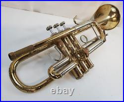 1982 Bach Stradivarius Pro C Trumpet 239 Bell Large Bore Lacquered Brass Nice