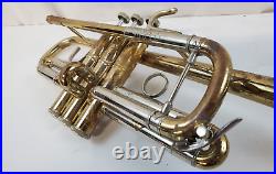 1982 Bach Stradivarius Pro C Trumpet 239 Bell Large Bore Lacquered Brass Nice