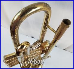 1982 Bach Stradivarius Pro C Trumpet 239 Bell Large Bore Lacquered Brass Nice