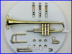 2011 Cannonball 725 Stone Series Pro Bb Trumpet, Raw Brass, NEAR MINT CONDITION