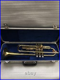 $ALE VINTAGE BUESCHER THE 400 Bb TRUMPET VERY GOOD CONDITION & CASE LACQUER HOR