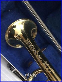 $ALE VINTAGE BUESCHER THE 400 Bb TRUMPET VERY GOOD CONDITION & CASE LACQUER HOR