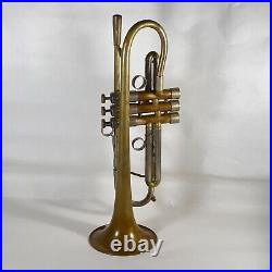 Adams A4 Shepherd's Crook Professional Bb Trumpet Raw Brass