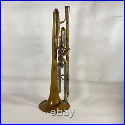 Adams A4 Shepherd's Crook Professional Bb Trumpet Raw Brass