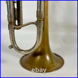 Adams A4 Shepherd's Crook Professional Bb Trumpet Raw Brass