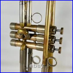 Adams A4 Shepherd's Crook Professional Bb Trumpet Raw Brass