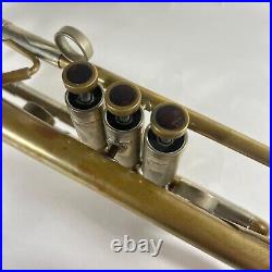 Adams A4 Shepherd's Crook Professional Bb Trumpet Raw Brass