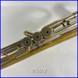 Adams A4 Shepherd's Crook Professional Bb Trumpet Raw Brass