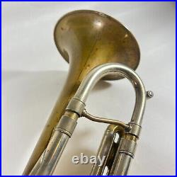 Adams A4 Shepherd's Crook Professional Bb Trumpet Raw Brass