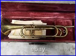 Amazing Collectible Valve Bugle With Paperwork, Vintage, Key Of G, Time Capsule