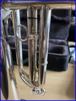 Antoine Courtois Evolution III Professional Trumpet Bb Silver