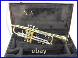 BACH STRADIVARIUS PROFESSIONAL Bb TRUMPET LARGE BORE 25 BELL LACQUERED BRASS