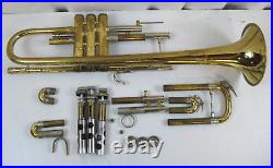 BACH STRADIVARIUS PROFESSIONAL Bb TRUMPET LARGE BORE 25 BELL LACQUERED BRASS