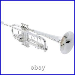 Bach 180S37 Stradivarius Series Bb Trumpet Silver Yellow Brass Bell