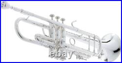 Bach 180S37 Stradivarius Series Bb Trumpet Silver Yellow Brass Bell