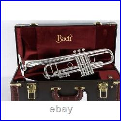 Bach 190 Stradivarius 37 Series Pro Bb Trumpet 190S37 Silver 194744915741 OB