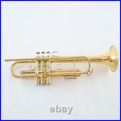 Bach Model LT18072 Stradivarius Bb Trumpet SN 36653 EARLY ELKHART! GOLD PLATE