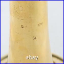 Bach Model LT18072 Stradivarius Bb Trumpet SN 36653 EARLY ELKHART! GOLD PLATE