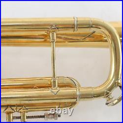 Bach Model LT18072 Stradivarius Bb Trumpet SN 36653 EARLY ELKHART! GOLD PLATE