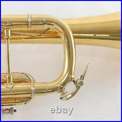 Bach Model LT18072 Stradivarius Bb Trumpet SN 36653 EARLY ELKHART! GOLD PLATE