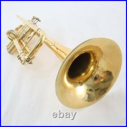 Bach Model LT18072 Stradivarius Bb Trumpet SN 36653 EARLY ELKHART! GOLD PLATE