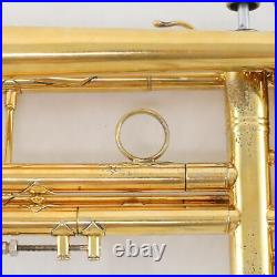 Bach Model LT18072 Stradivarius Bb Trumpet SN 36653 EARLY ELKHART! GOLD PLATE