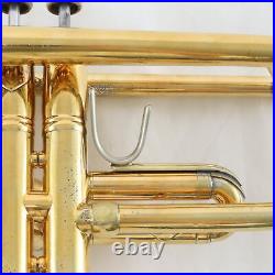 Bach Model LT18072 Stradivarius Bb Trumpet SN 36653 EARLY ELKHART! GOLD PLATE