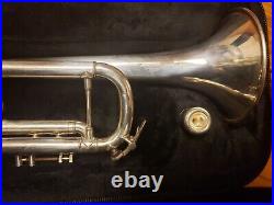 Bach Stradivarius LR180S37 Silver Trumpet-Reversed Leadpipe, Serviced, New Case