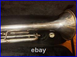 Bach Stradivarius LR180S37 Silver Trumpet-Reversed Leadpipe, Serviced, New Case