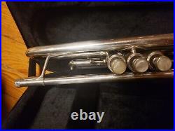 Bach Stradivarius LR180S37 Silver Trumpet-Reversed Leadpipe, Serviced, New Case