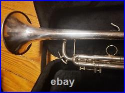 Bach Stradivarius LR180S37 Silver Trumpet-Reversed Leadpipe, Serviced, New Case