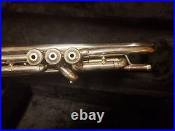 Bach Stradivarius LR180S37 Silver Trumpet-Reversed Leadpipe, Serviced, New Case