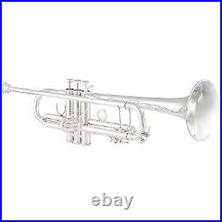 Bach Stradivarius Professional Bb Trumpet Outfit With #37 Bell, Silver Plated