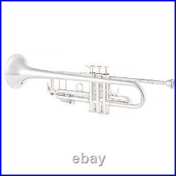 Bach Stradivarius Professional Bb Trumpet Outfit With #37 Bell, Silver Plated