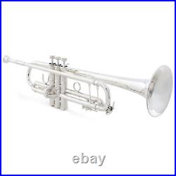 Bach Stradivarius Professional Bb Trumpet, Outfit With #43 Bell, Silver Plated