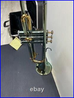 Bach T 300 Brass Finish Overhauled Bb New Case Case #938539