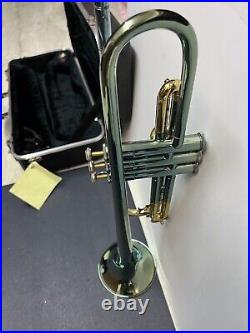 Bach T 300 Brass Finish Overhauled Bb New Case Case #938539