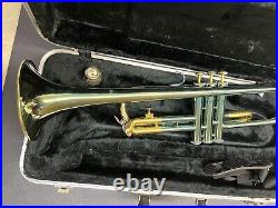 Bach T 300 Brass Finish Overhauled Bb New Case Case #938539