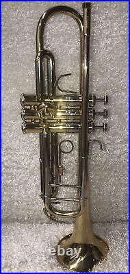 Bach TR500 Trumpet Professionally Refurbished With Case 7C Mouthpiece EUC Polished