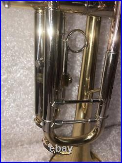 Bach TR500 Trumpet Professionally Refurbished With Case 7C Mouthpiece EUC Polished