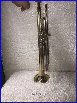 Bach TR500 Trumpet Professionally Refurbished With Case 7C Mouthpiece EUC Polished