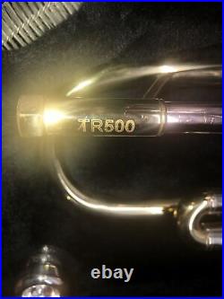 Bach TR500 Trumpet Professionally Refurbished With Case 7C Mouthpiece EUC Polished